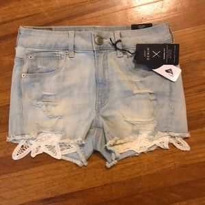 American Eagle Super Stretch Denim Jean Shorts